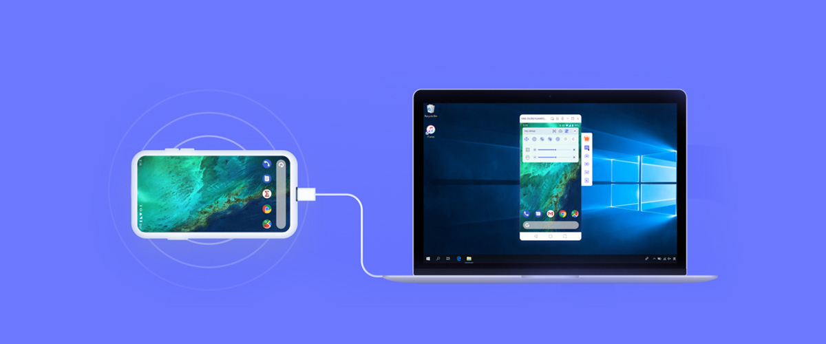 Mobile Screen Mirroring For BGMI/Free fire/COD With in-Game Voice Chat